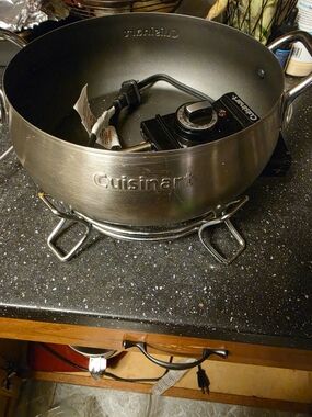 Cuisinart Stainless Steel Electric Skillet - Silver